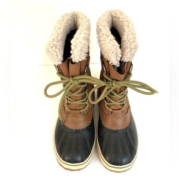 Sorel Men’s 1964 PAC T Waterproof Insulated Duck Boots Nutmeg Black Size 7 - Picture 2 of 8